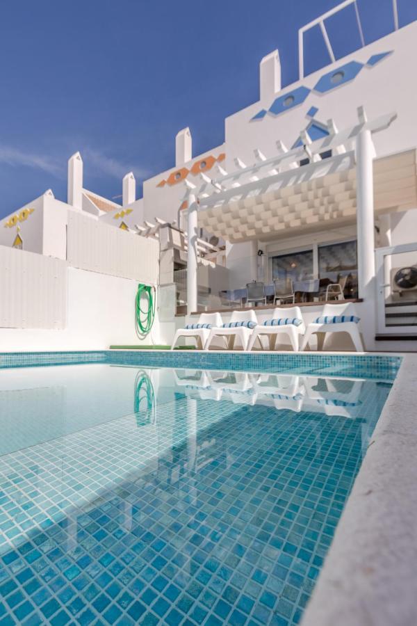 Seascape Villa Private Pool & Rooftop Jacuzzi With Sea View Near Manta Rota Beach Vila Nova de Cacela Eksteriør billede