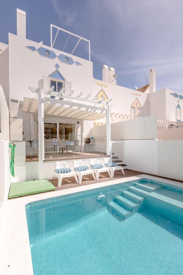 Seascape Villa Private Pool & Rooftop Jacuzzi With Sea View Near Manta Rota Beach Vila Nova de Cacela Eksteriør billede
